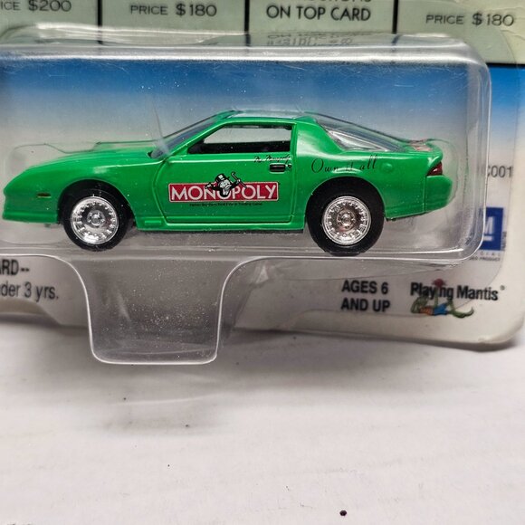 New Johnny Lightning Car Monopoly Series Green 1982 Chevrolet Camaro Z28 Bonus - Picture 4 of 15